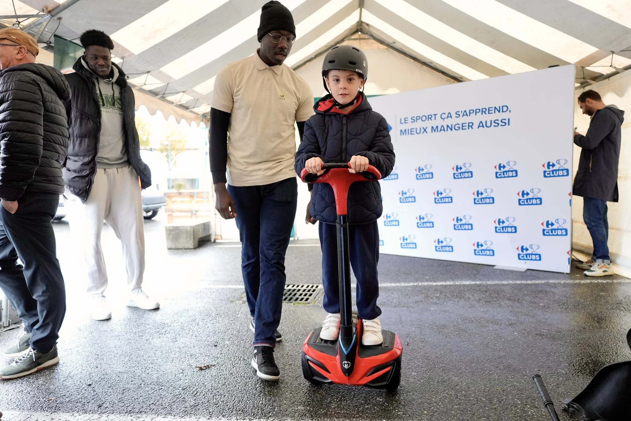 Animation gyropode pour les enfants, Carrefour Grenade-sur-l'Adour