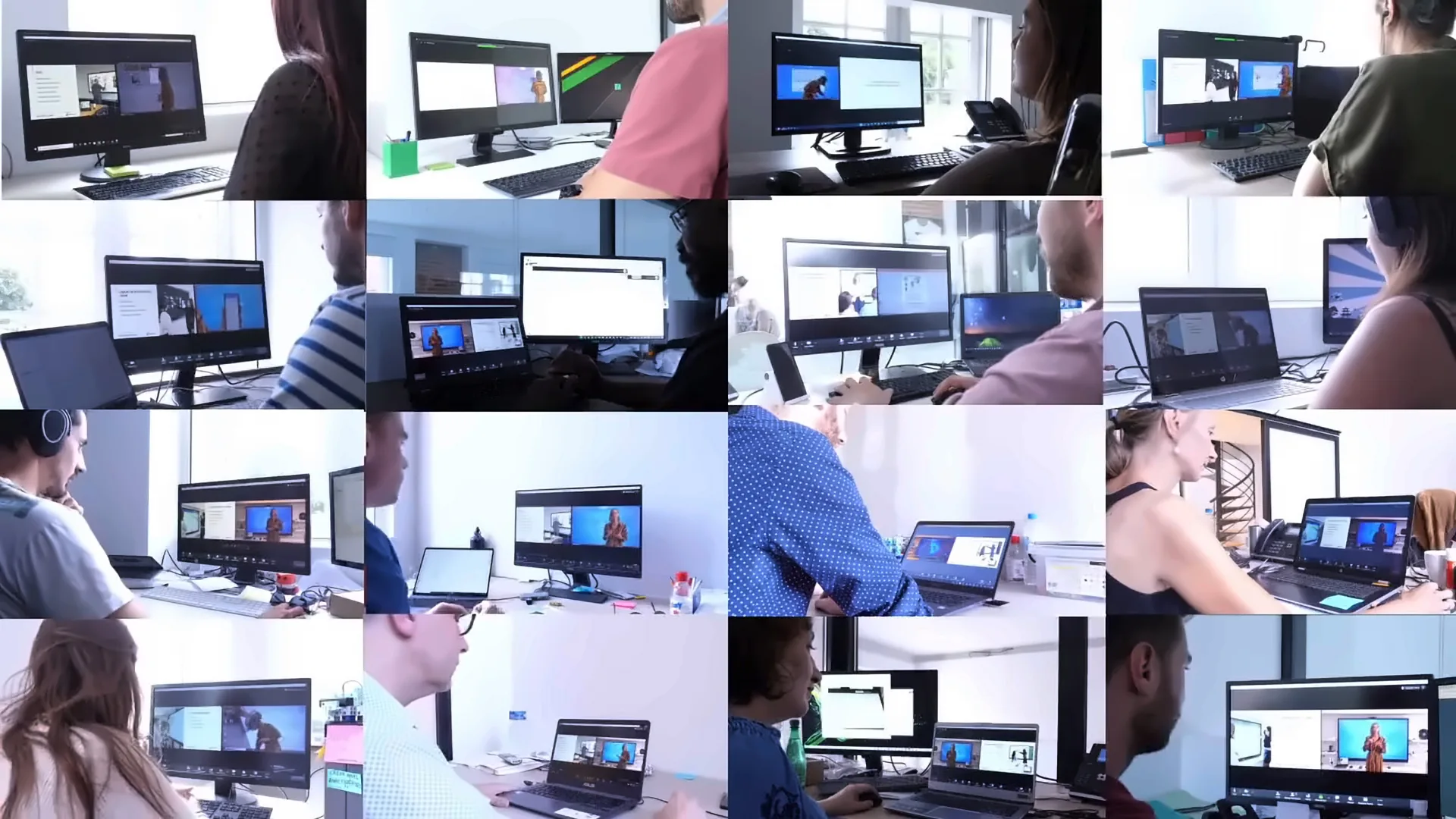 Webinar live Speechi — participants connectés en visioconférence
